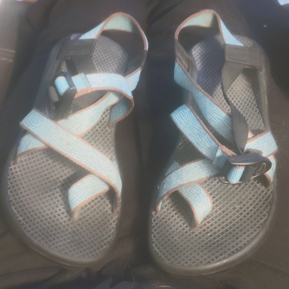 Chaco Women's Sandals - Black and Blue